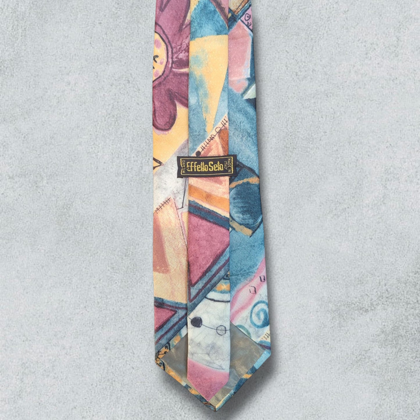 Multicolored Painting Tie
