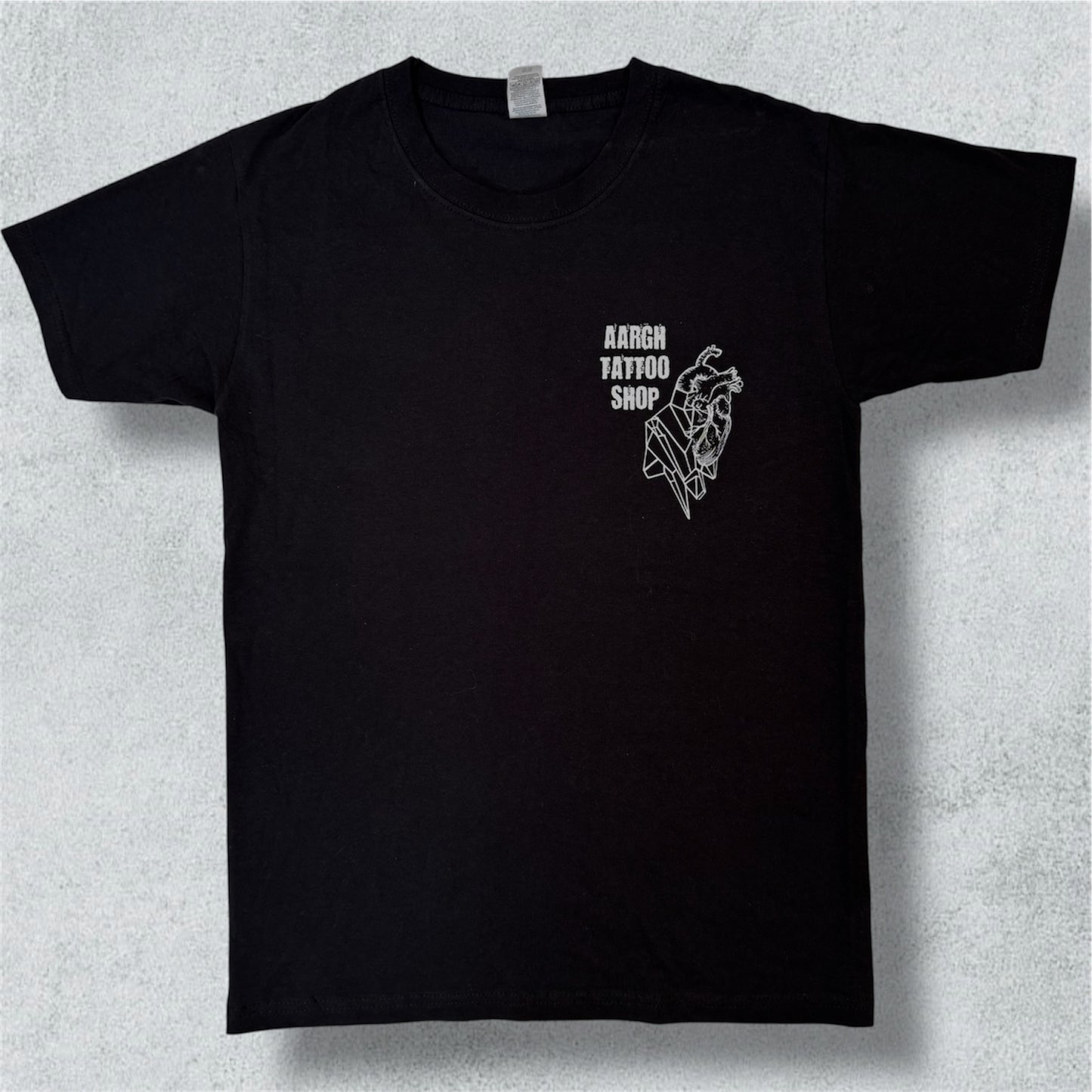 AARGH Tattoo Shop Black Shirt (S) - NABE vintage