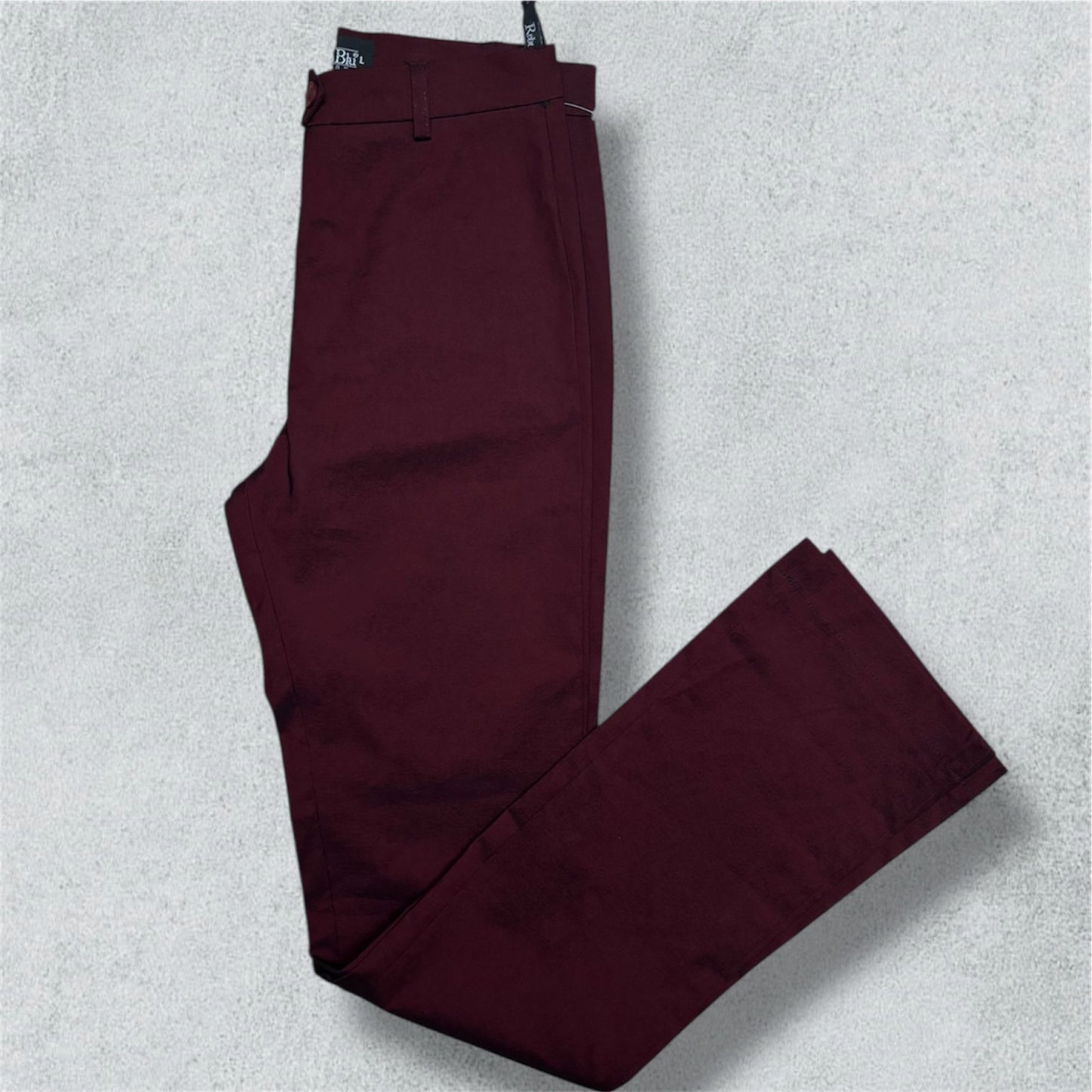 Burgundy Trouser with Special Effect