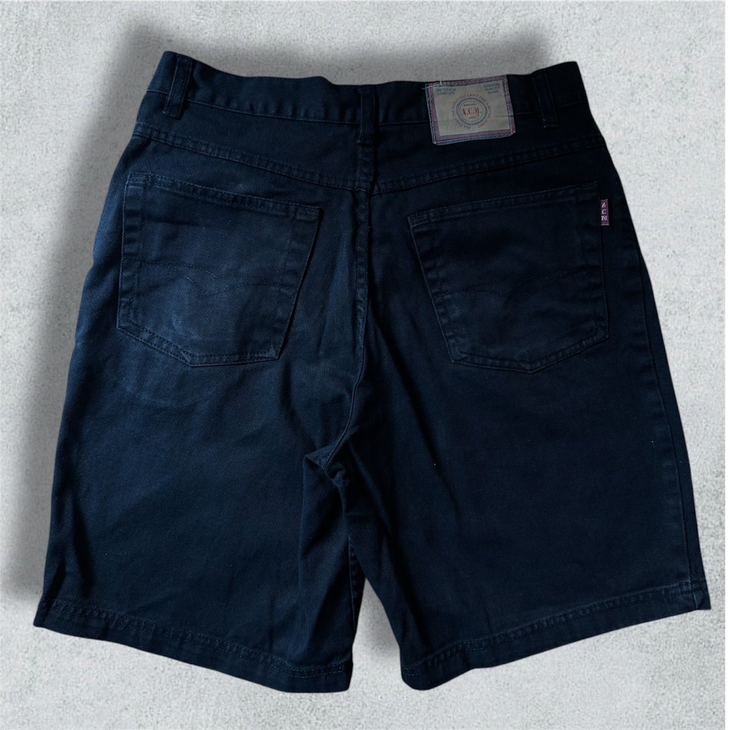 Black Oversized Short