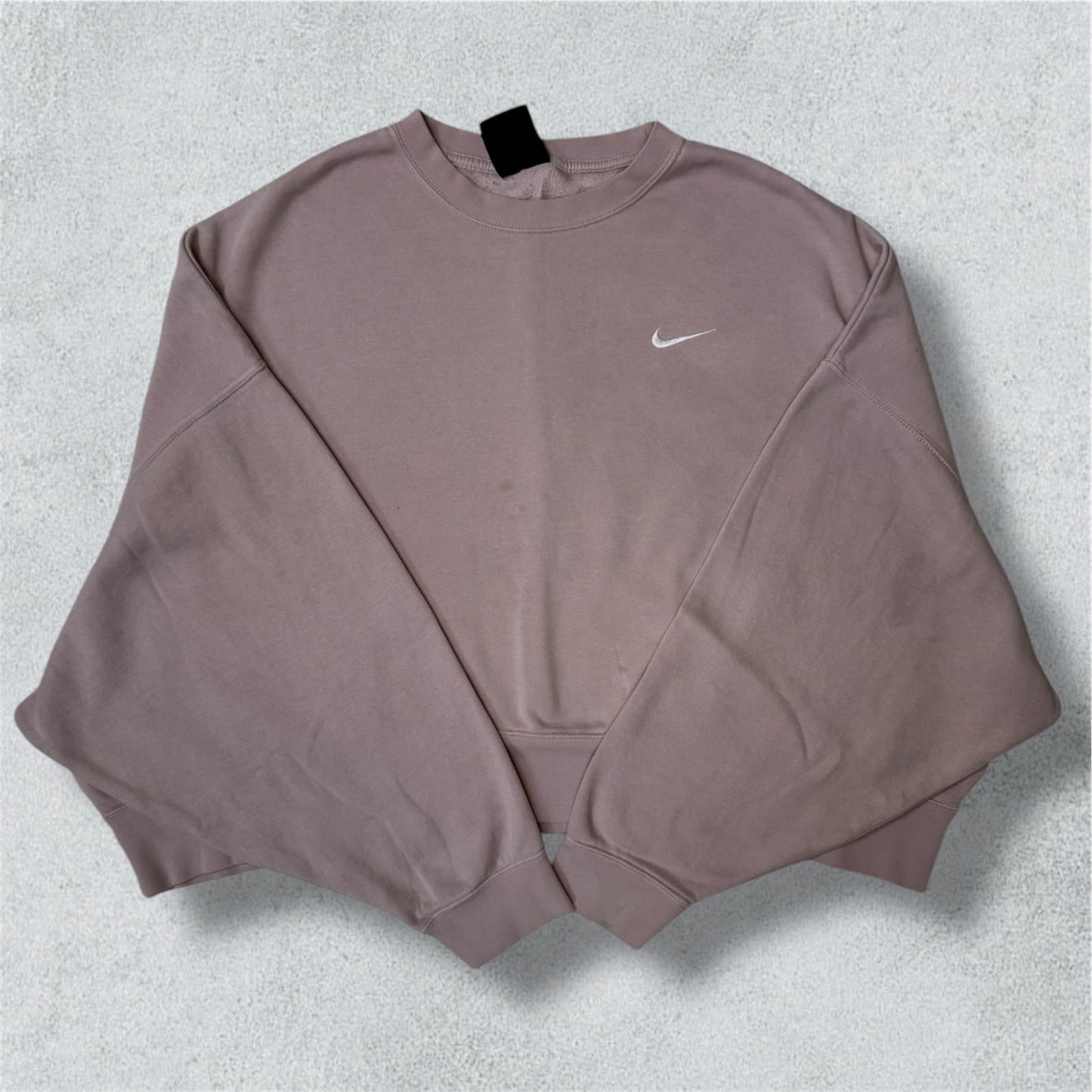 Nike Baby Pink Long Sleeve Crew Neck (XL) - NABE vintage