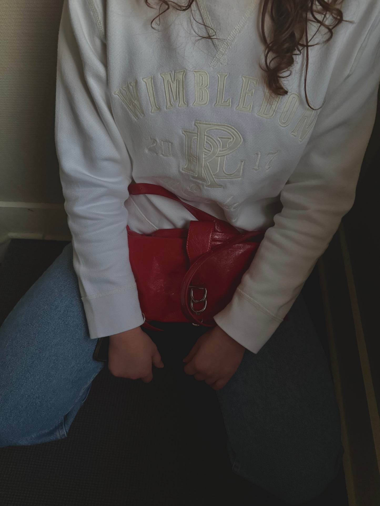 Ralph Lauren Wimbledon Lawn Tennis Club Sweatshirt (M) - NABE vintage