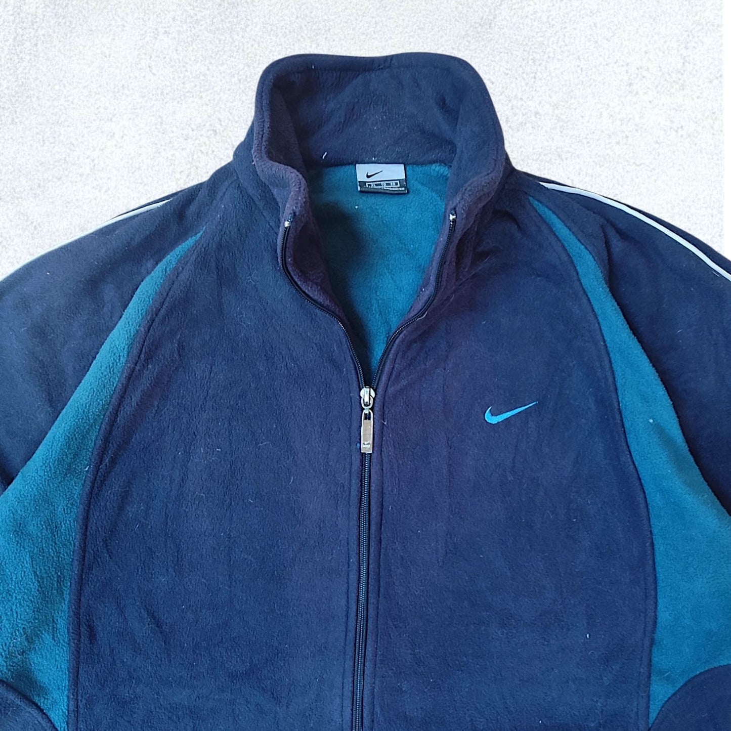 Nike Fleece Navy Blue Vintage 90s