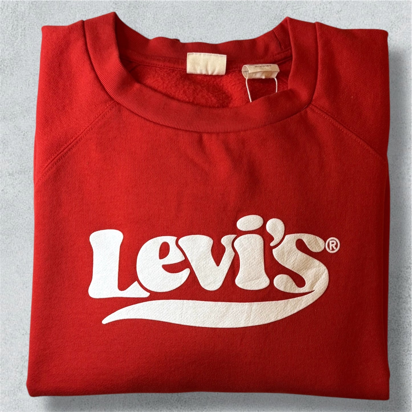 Levi’s Sweat-shirt Women Red Cropped (2XL) - NABE vintage