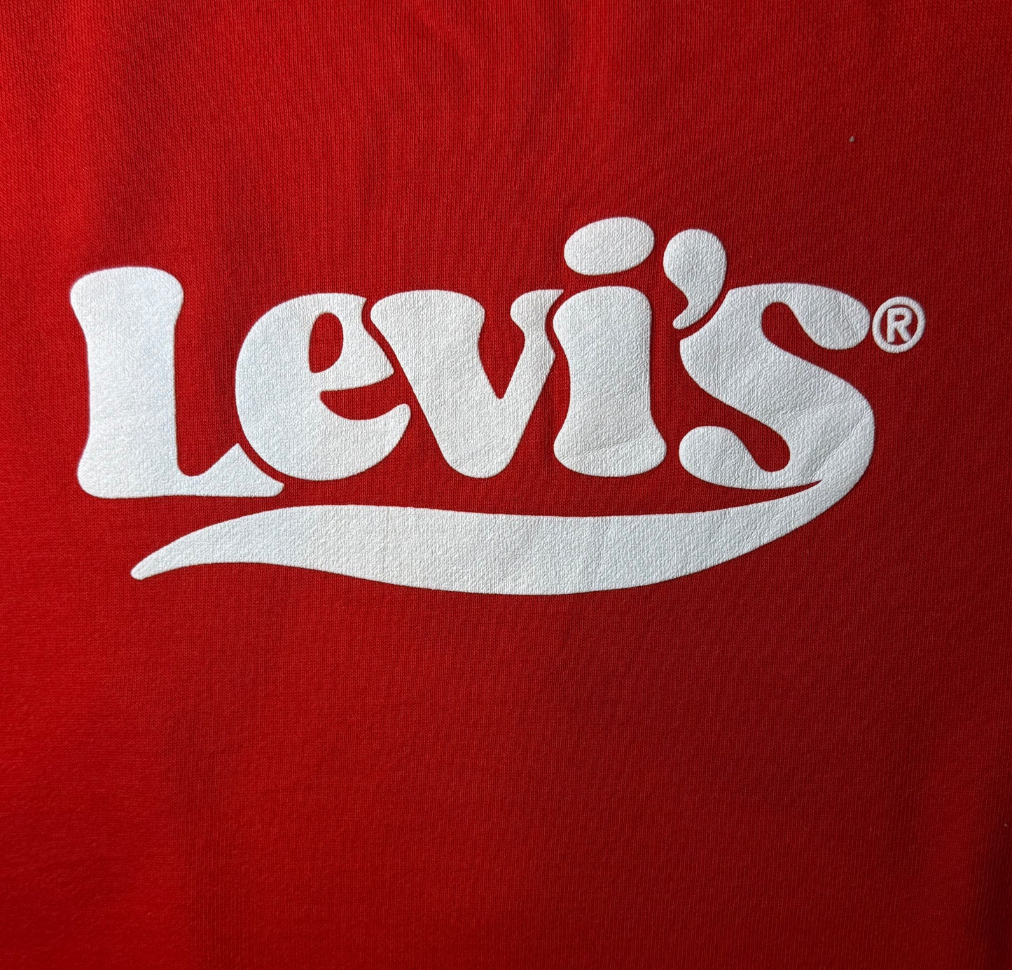 Levi’s Sweat-shirt Women Red Cropped (2XL) - NABE vintage