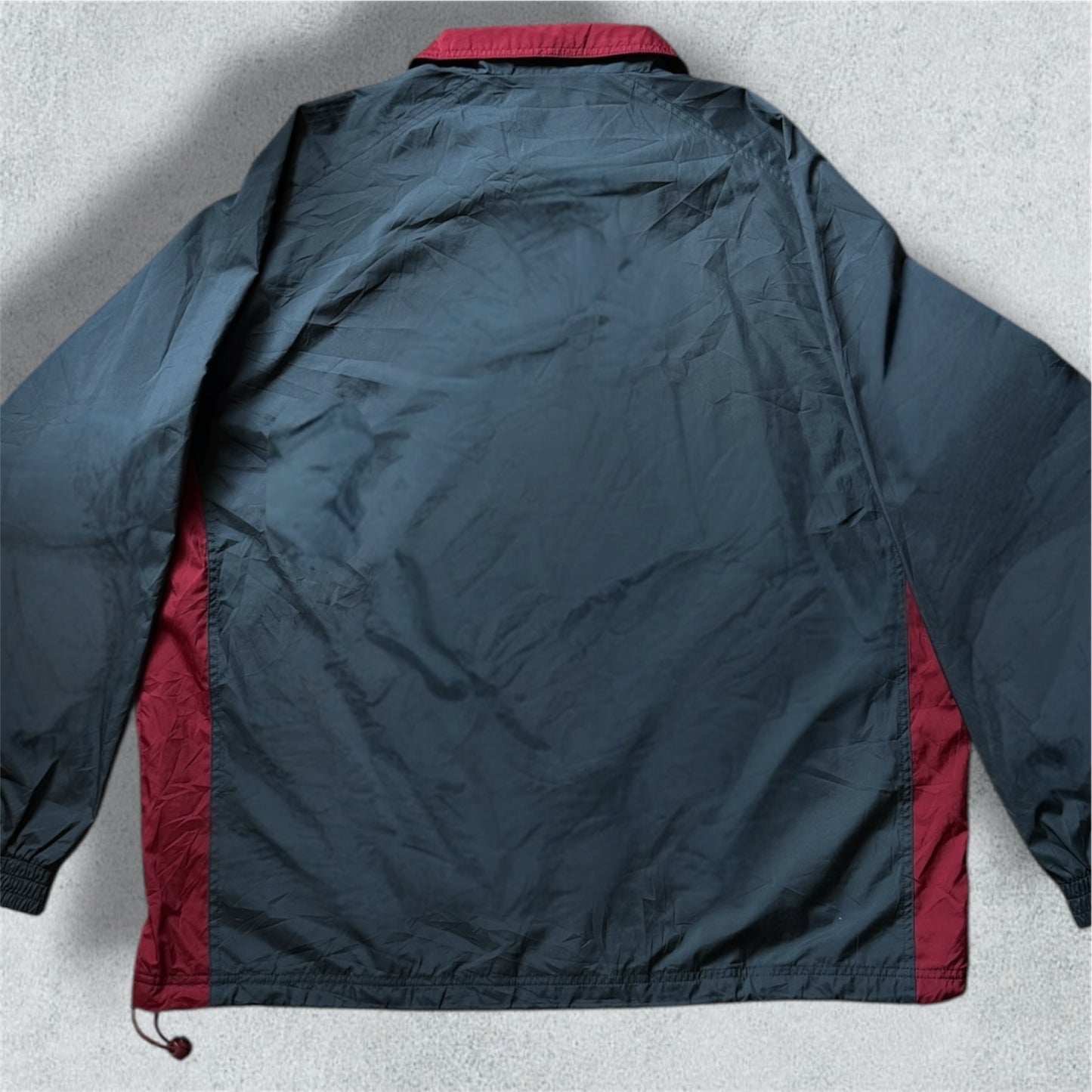 Grey And Red Fila Jacket
