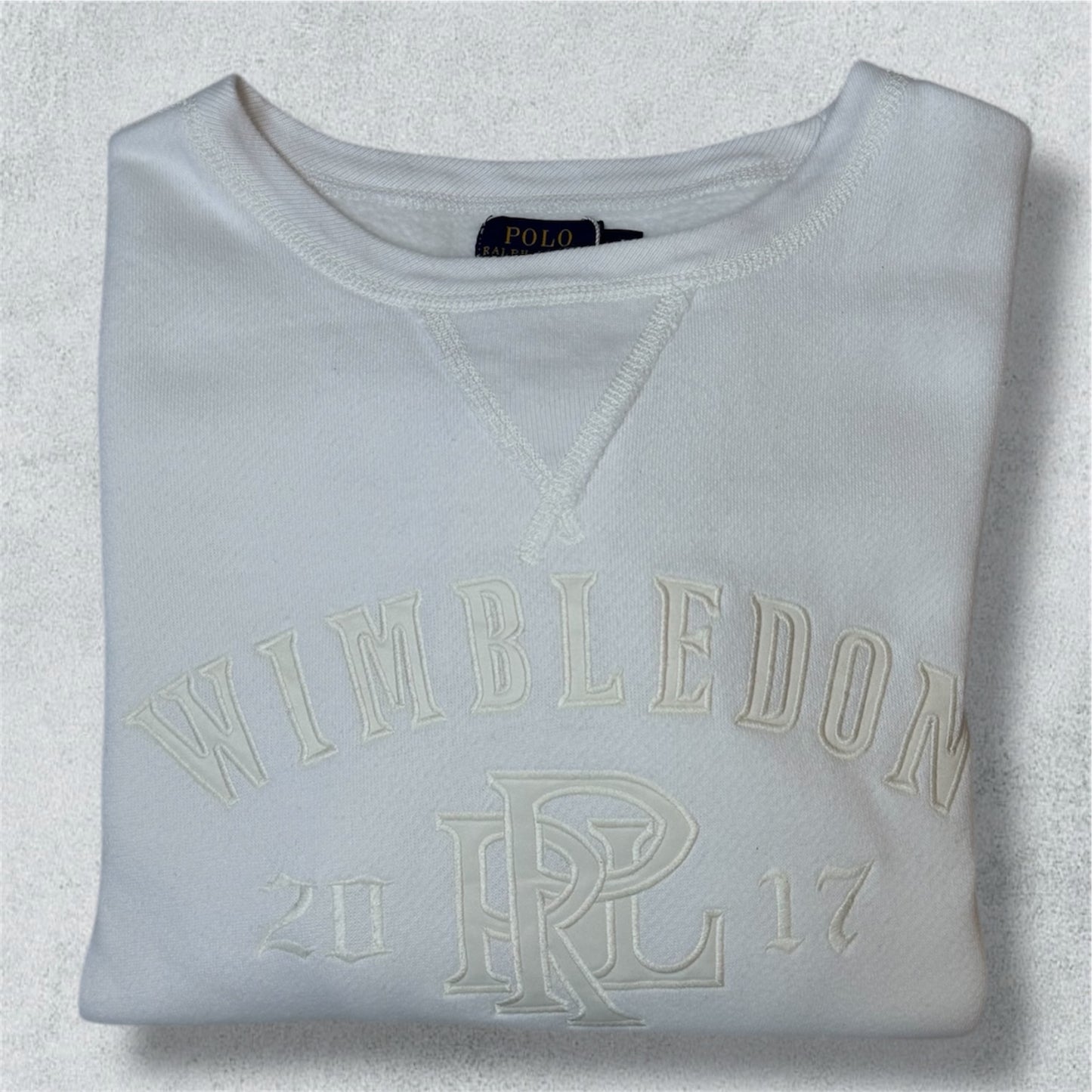 Ralph Lauren Wimbledon Lawn Tennis Club Sweatshirt (M) - NABE vintage