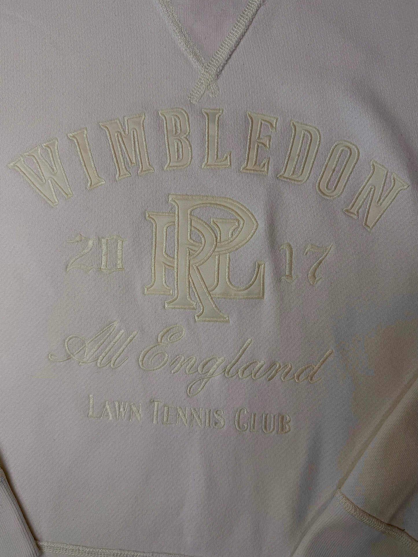 Ralph Lauren Wimbledon Lawn Tennis Club Sweatshirt (M) - NABE vintage