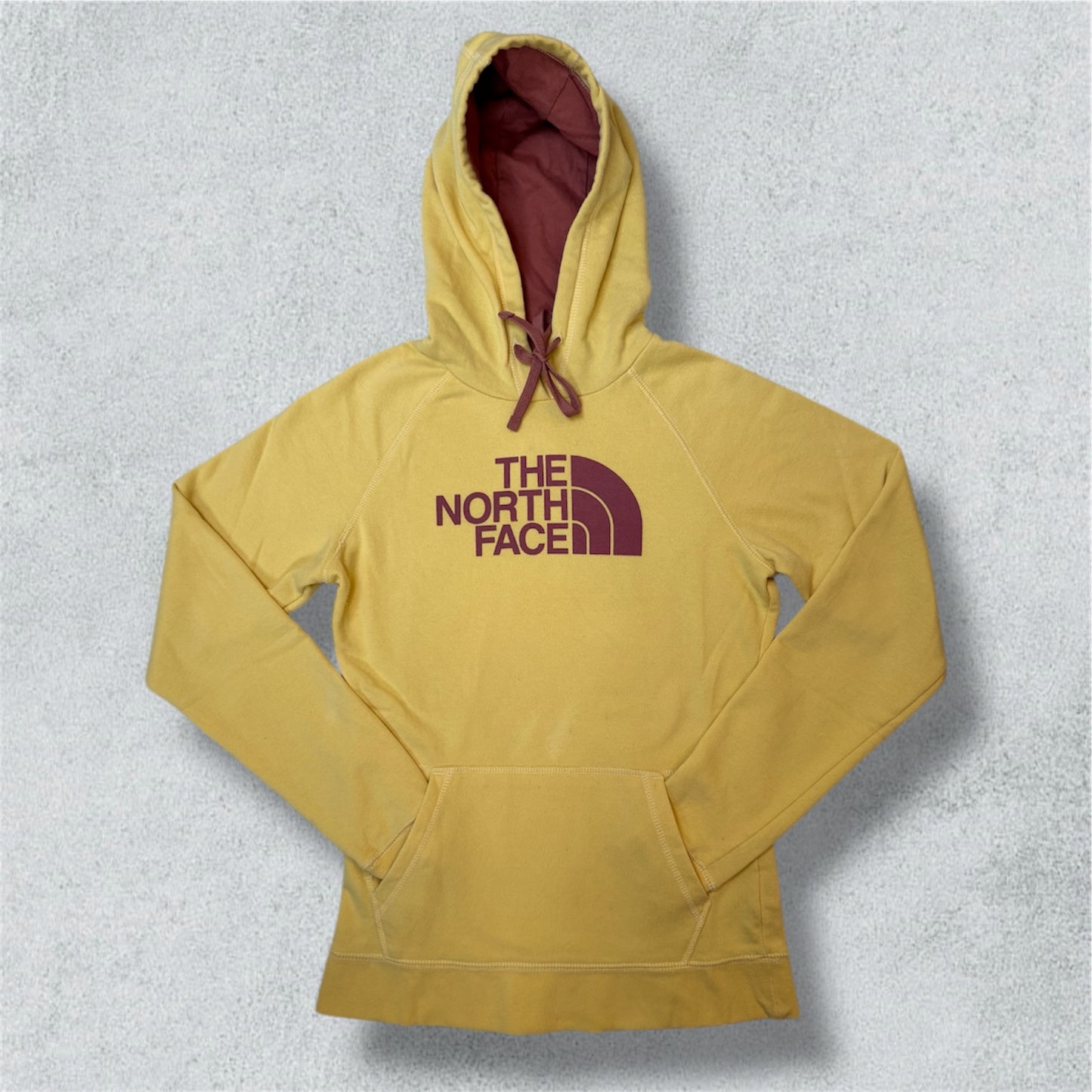 The North Face Yellow Hoodie (S) - NABE vintage