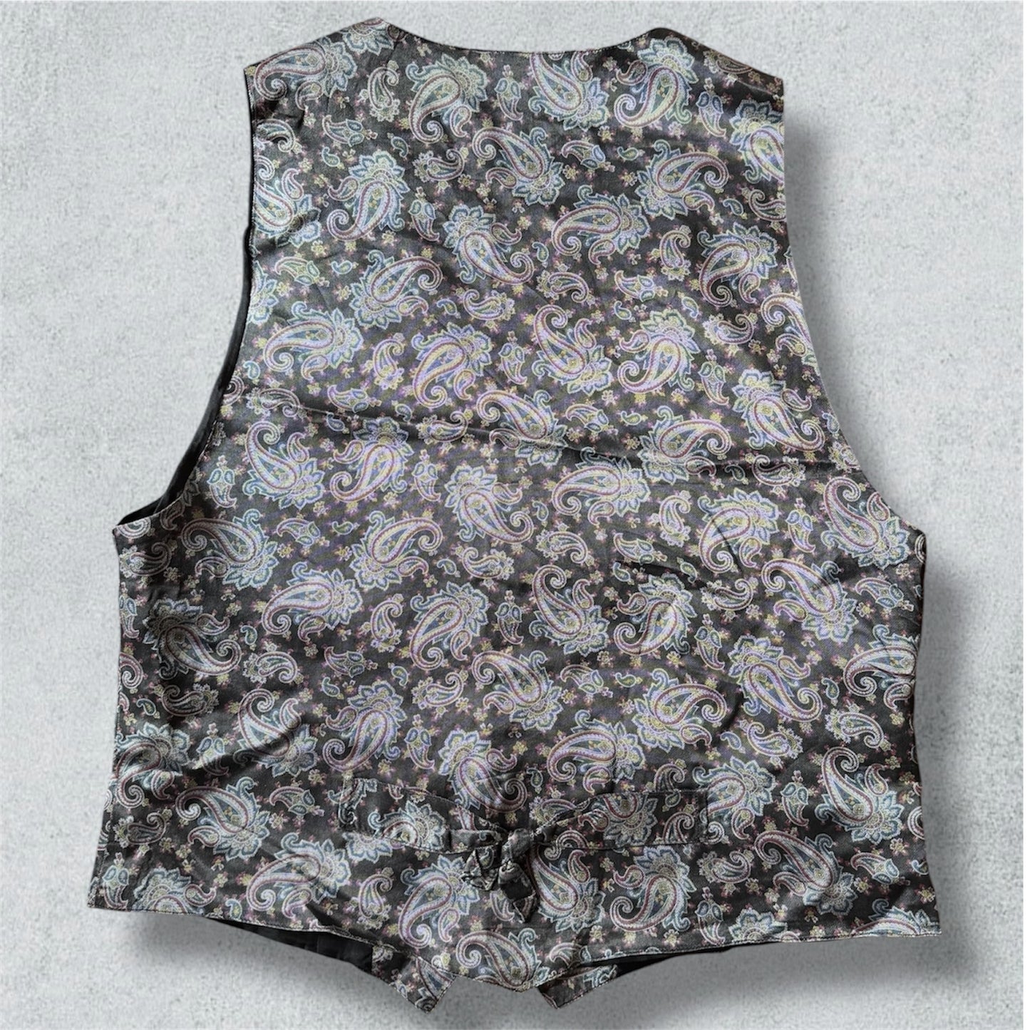 Floral Grey Vest