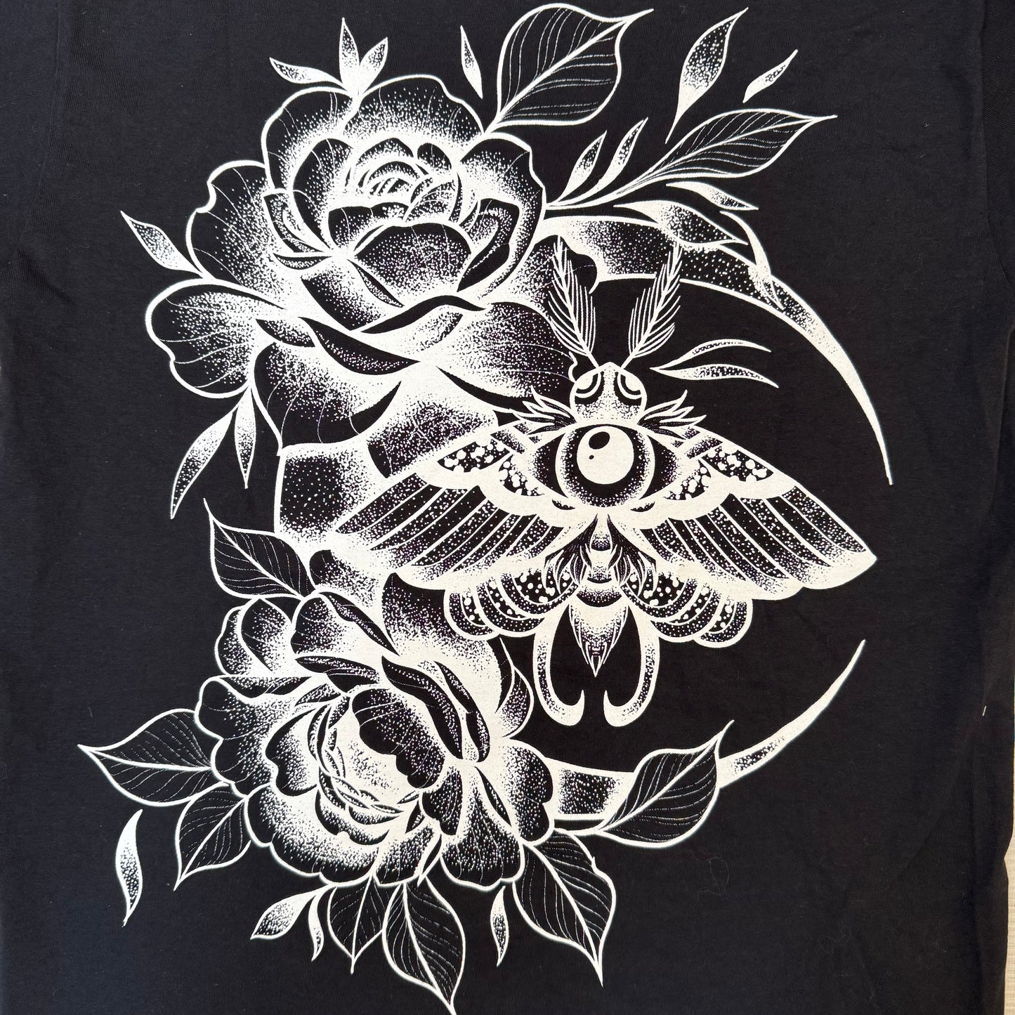 AARGH Tattoo Shop Black Shirt (S) - NABE vintage