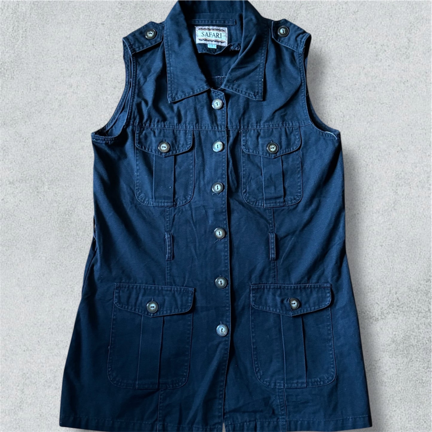 Utility Safari Vest Dress