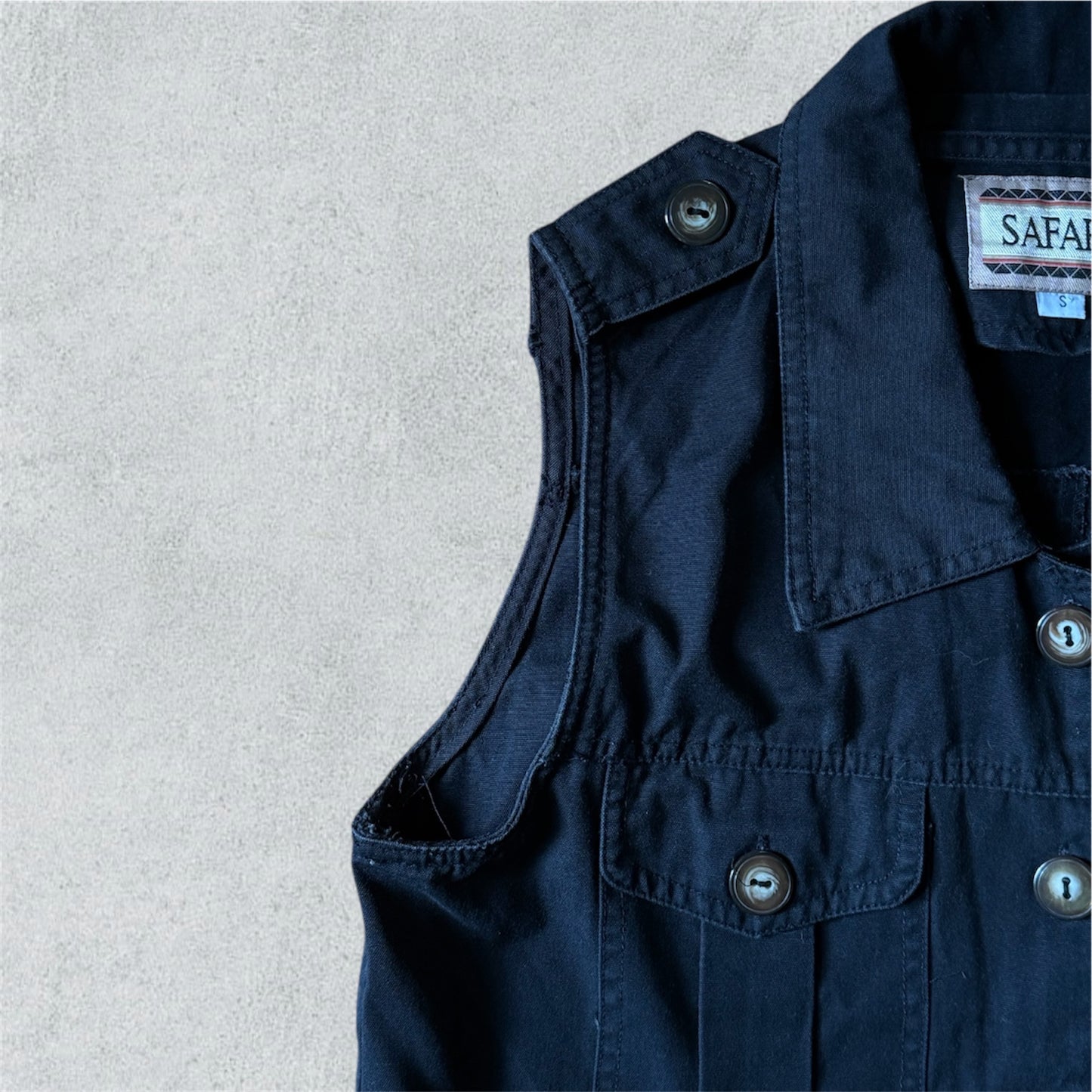 Utility Safari Vest Dress