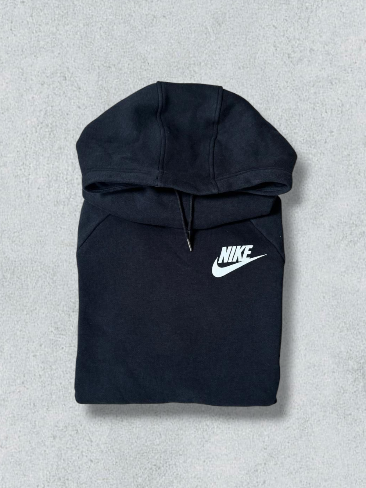 Nike Men's Black Hoodie Size L - NABE vintage