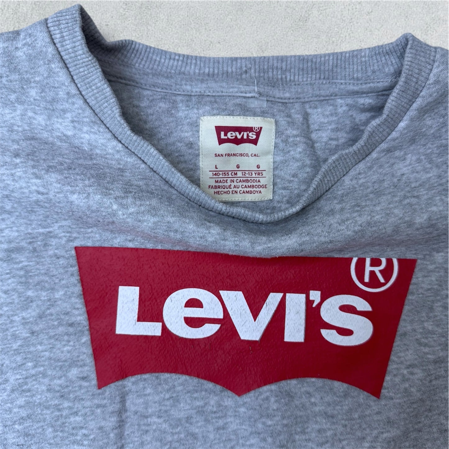 Levi’s Graphic Standard Crew (L) - NABE vintage