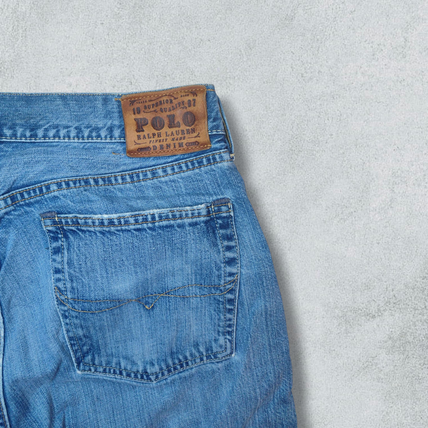 Polo Ralph Lauren Vintage Bootcut 750 Blue Jeans Men’s - NABE vintage