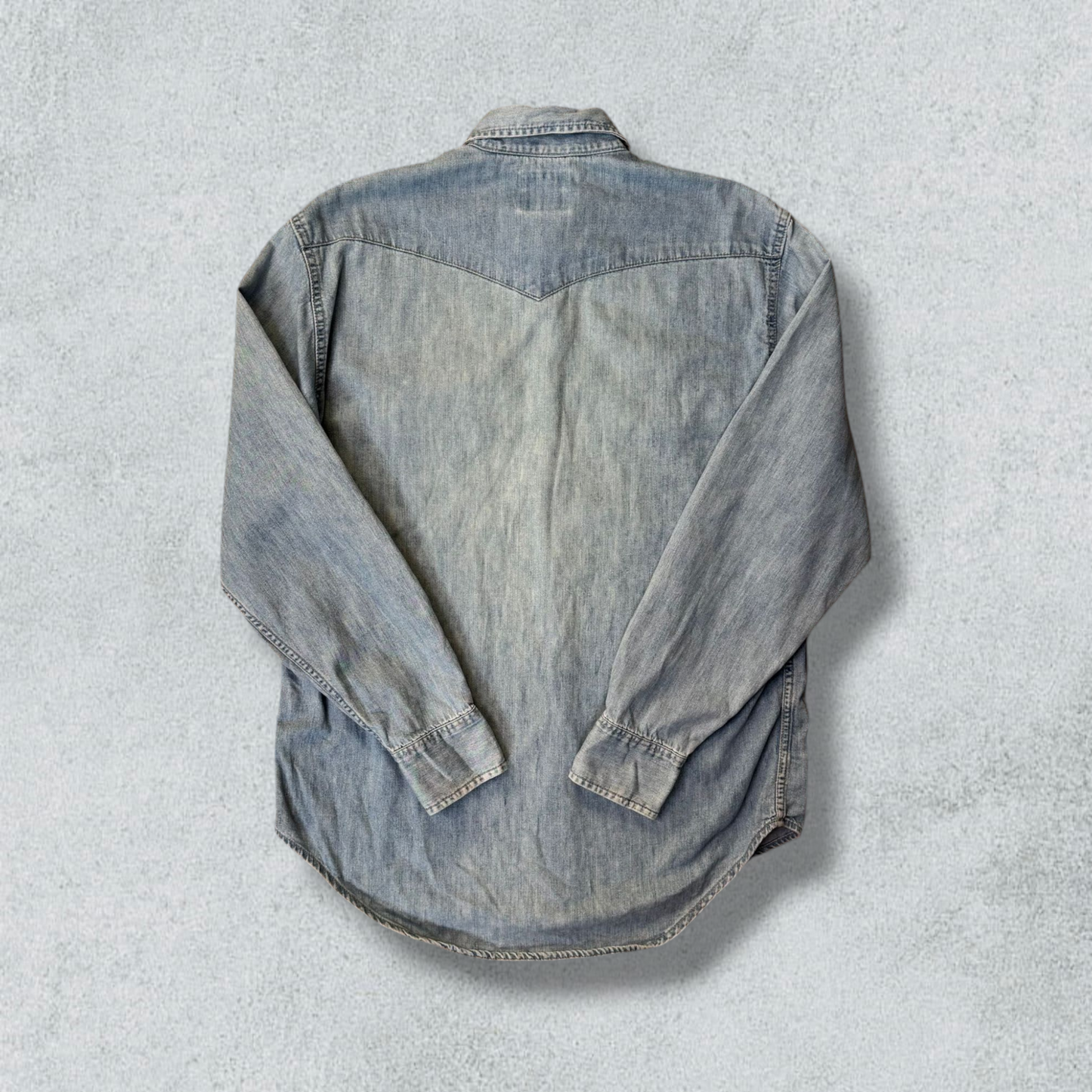 Vintage Levis Long Sleeve Denim Jeans Shirt