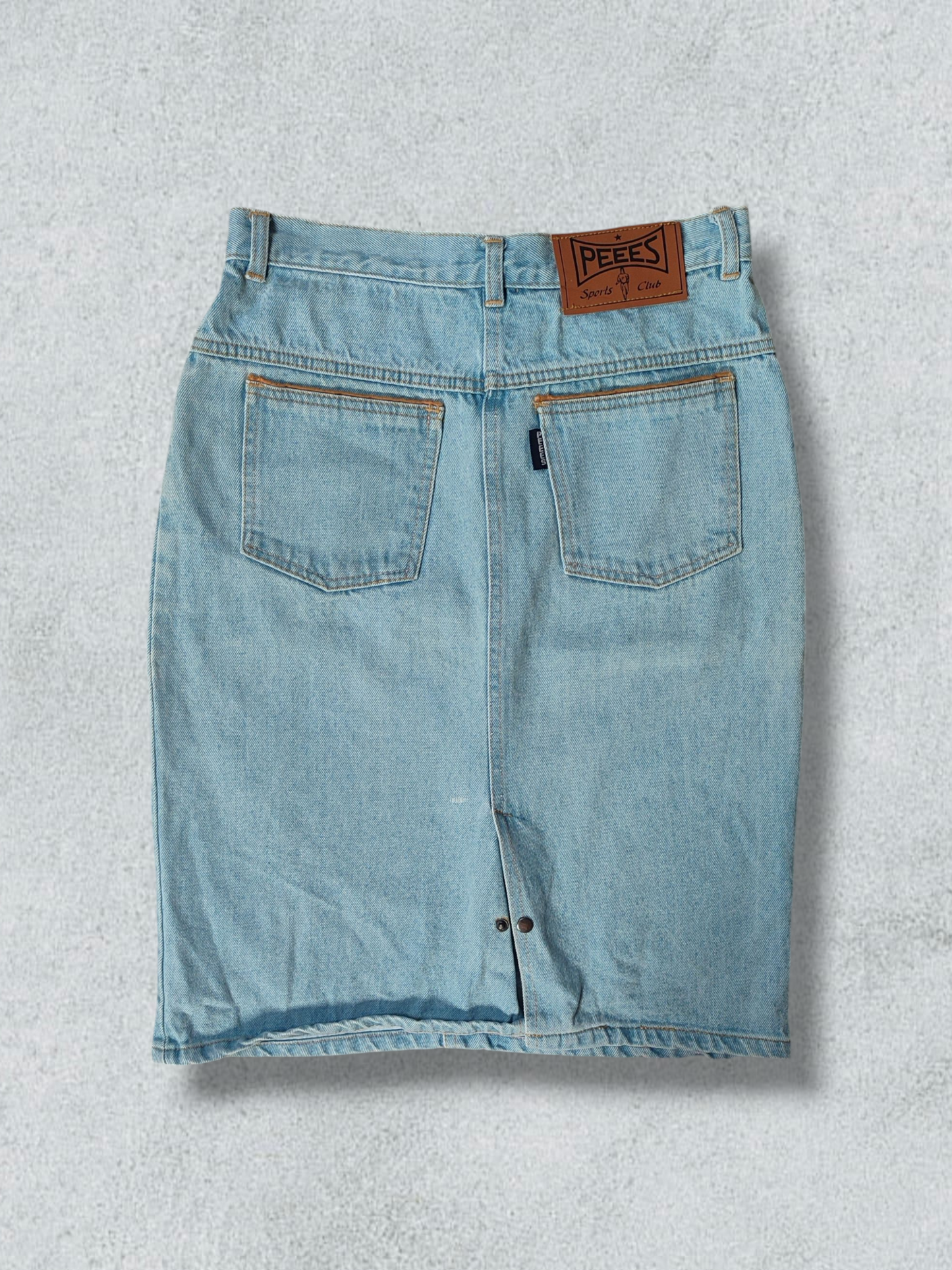Midi Skirt Denim Vintage Pees