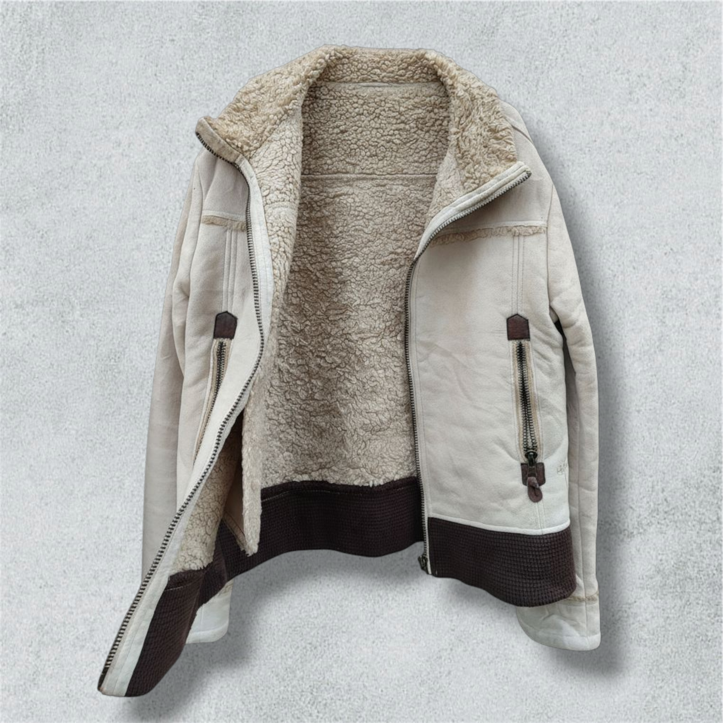 Men’s Zip-Up Jacket –Light And Warm