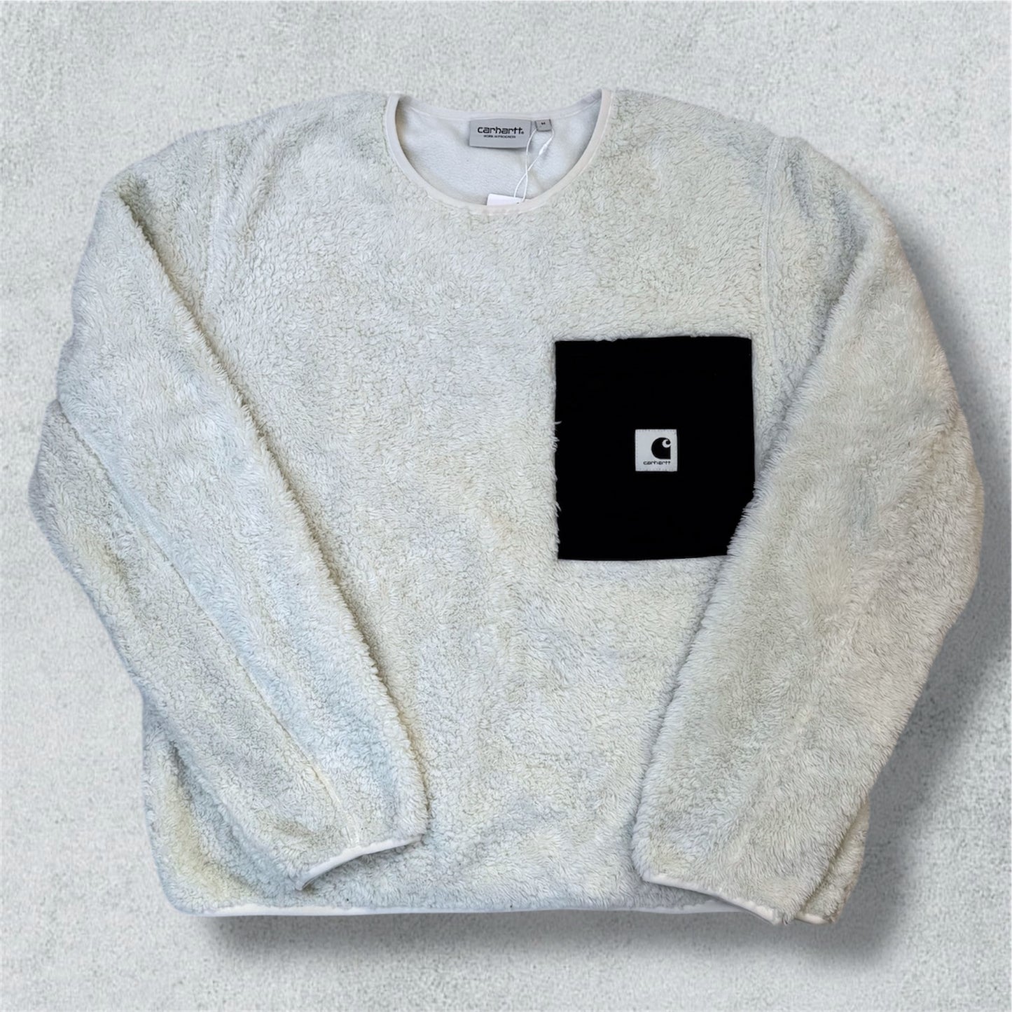 Carhartt WIP Jackson White Sweat-shirt (M) - NABE vintage