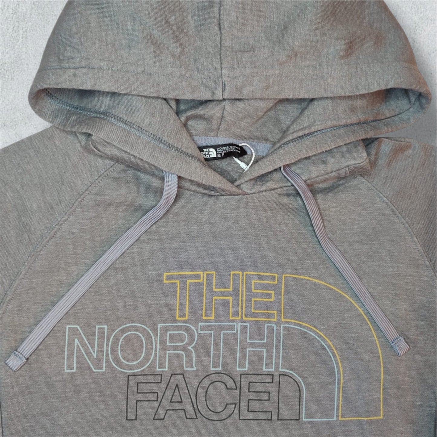 The North Face Grey Hoodie (S) - NABE vintage