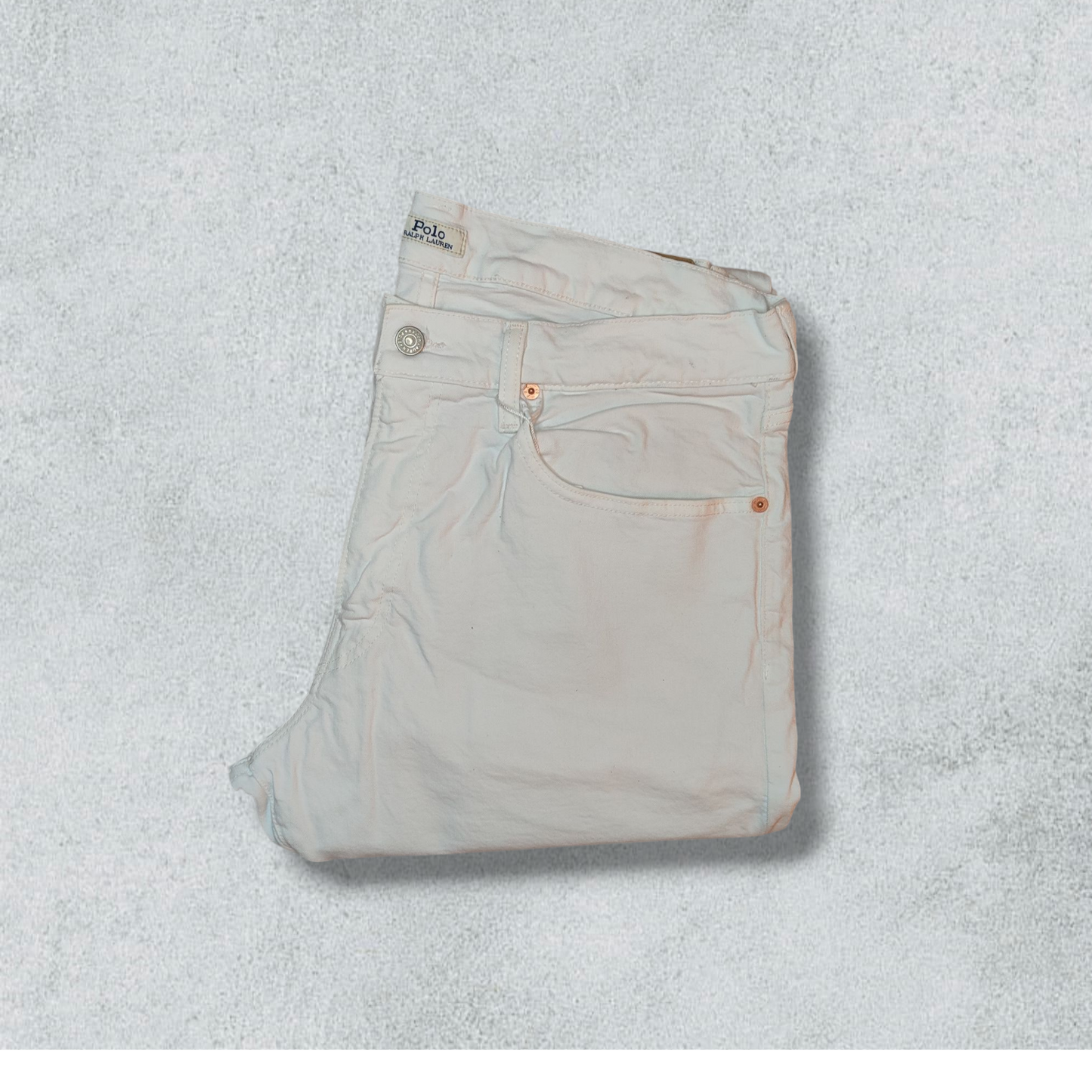 Polo Ralph Lauren Jeans White Classic Fit - NABE vintage