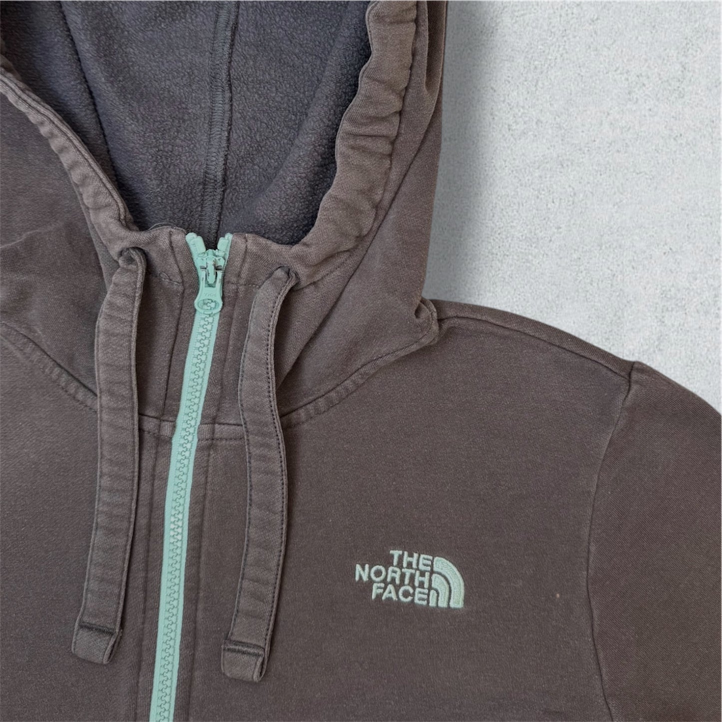 The North Face Full Zip Up Women's Hoodie (M) - NABE vintage
