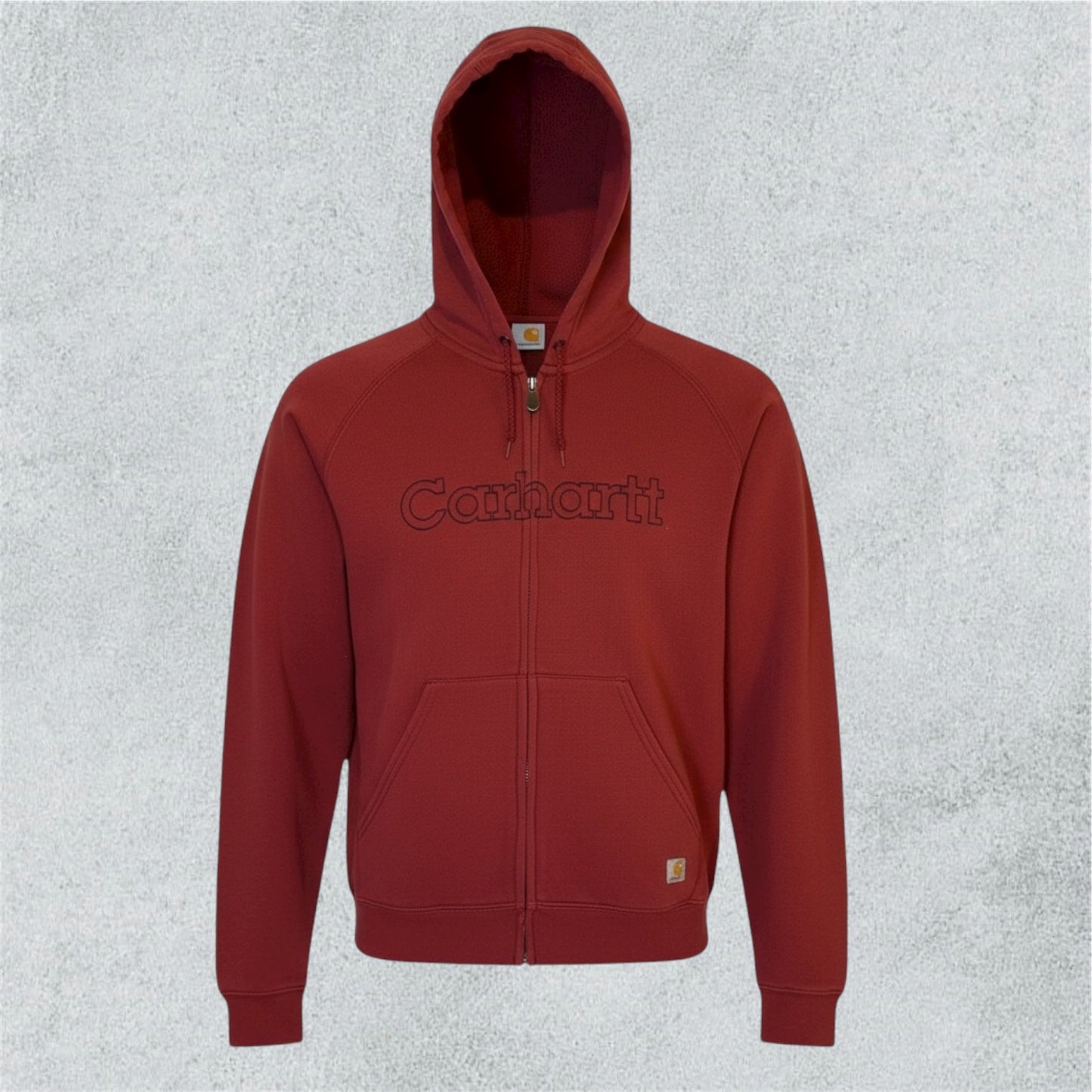 Vintage Carhartt Full Zip Red Hoodie 00’s (L)