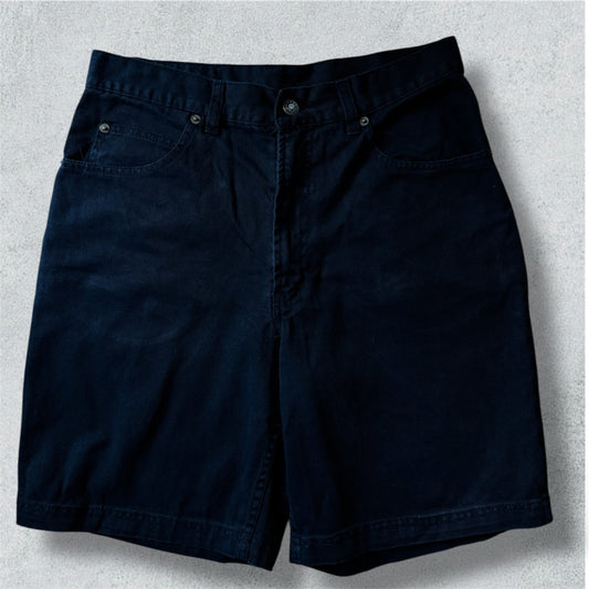 Black Oversized Short
