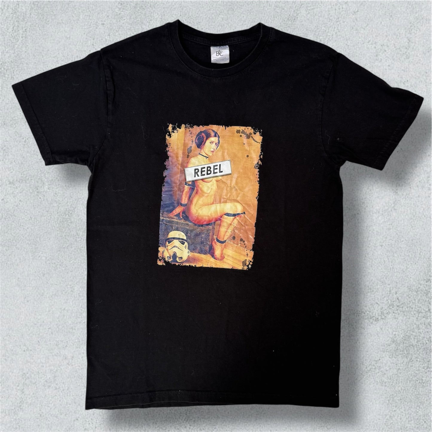 Star Wars Inspired Princess Leia Rebel T-Shirt (S) - NABE vintage