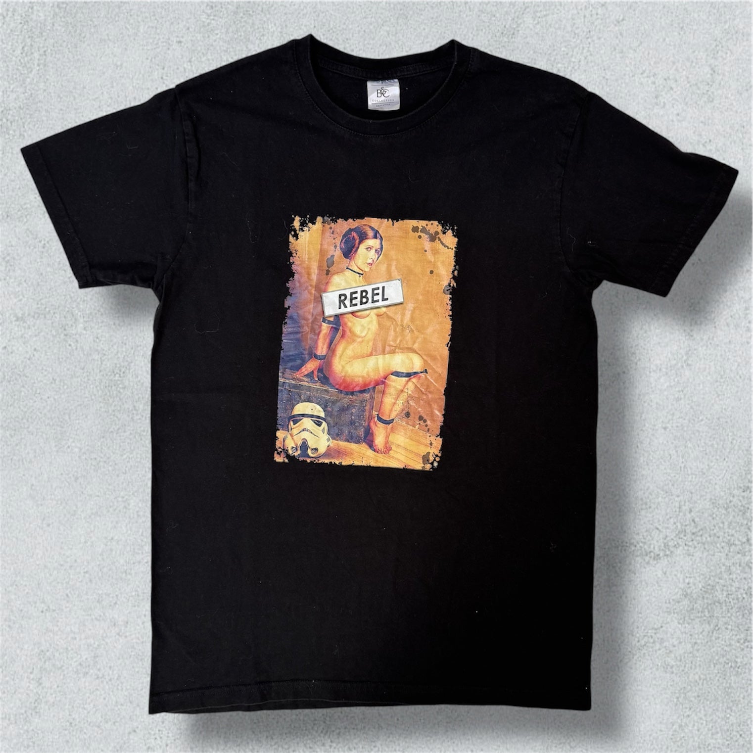 Star Wars Inspired Princess Leia Rebel T-Shirt (S) - NABE vintage
