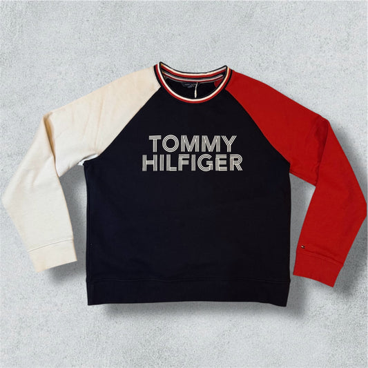 Tommy Hilfiger Crew Neck Sweatshirt (L) - NABE vintage