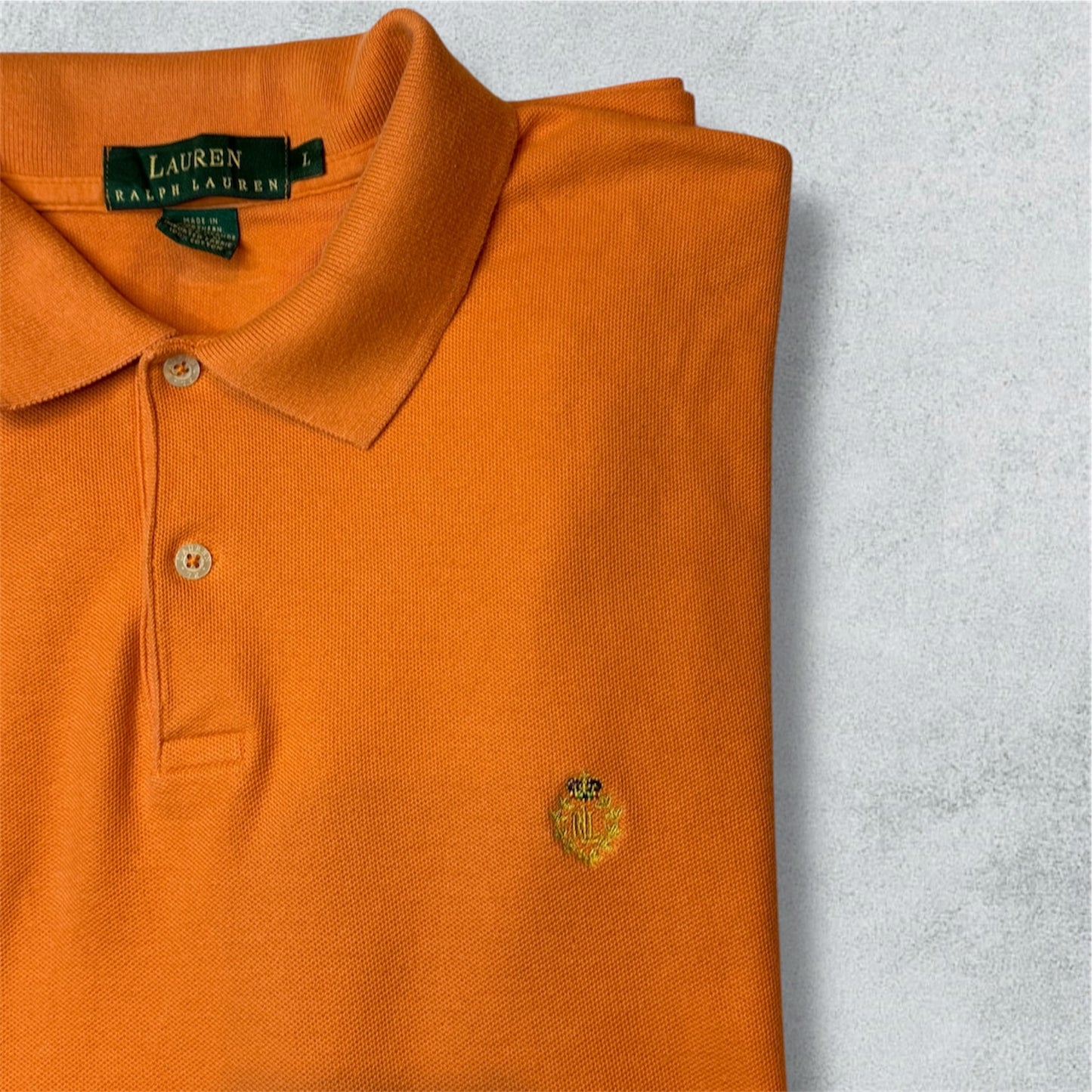 Orange Polo Ralph Lauren (L) - NABE vintage