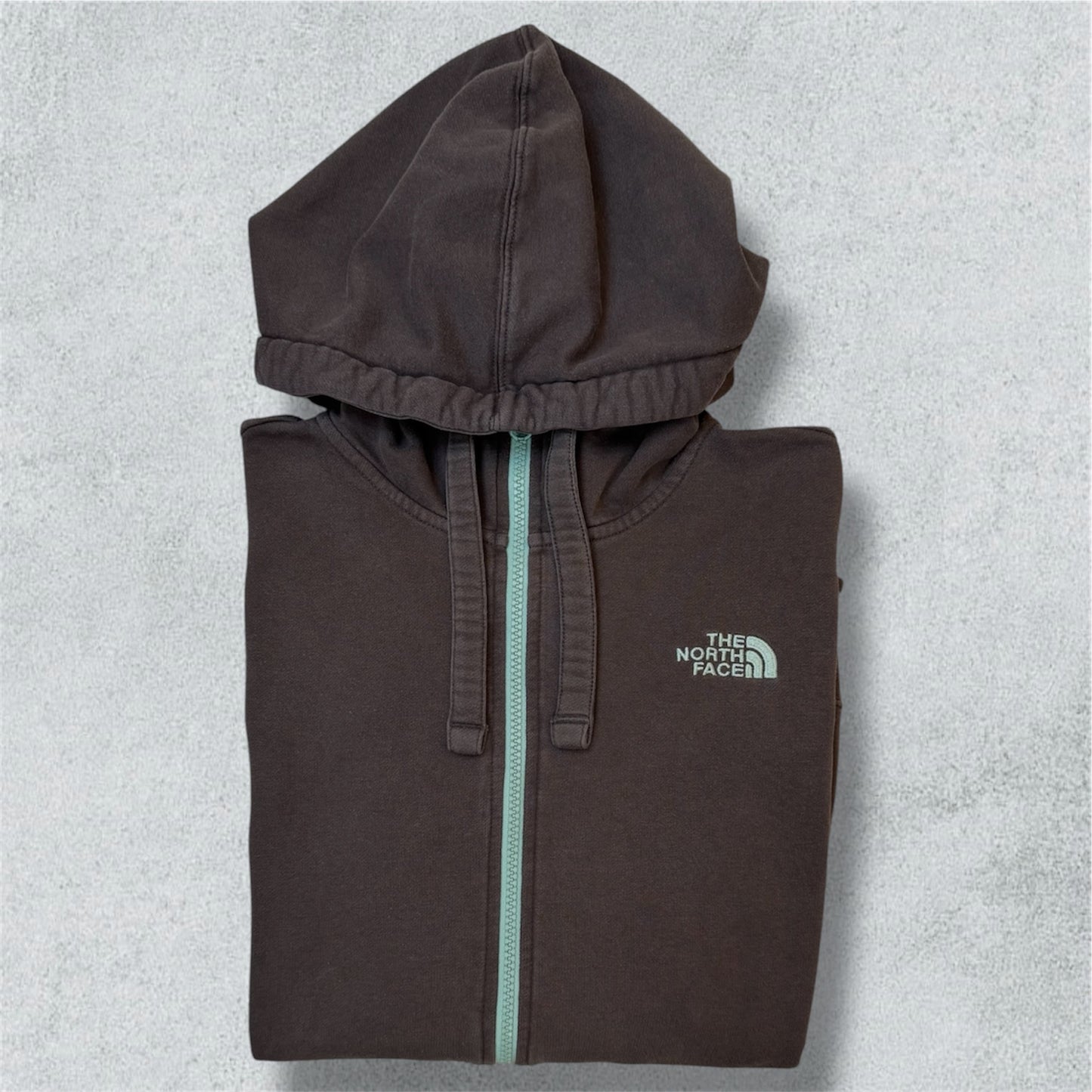 The North Face Full Zip Up Women's Hoodie (M) - NABE vintage
