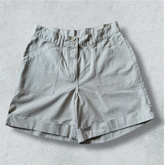 Beige Cargo Short