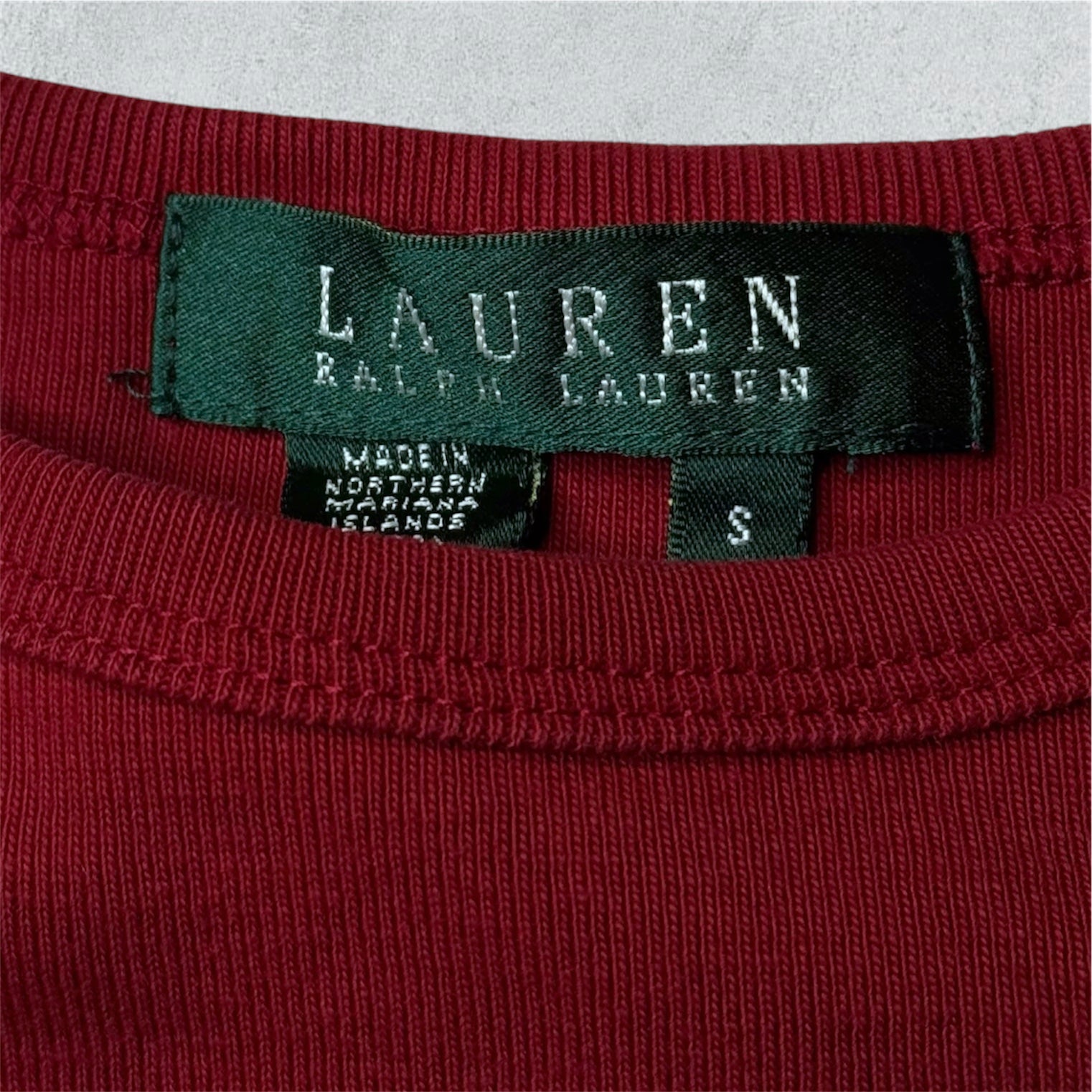 Ralph Lauren’s Red Cotton Shirt (S) - NABE vintage