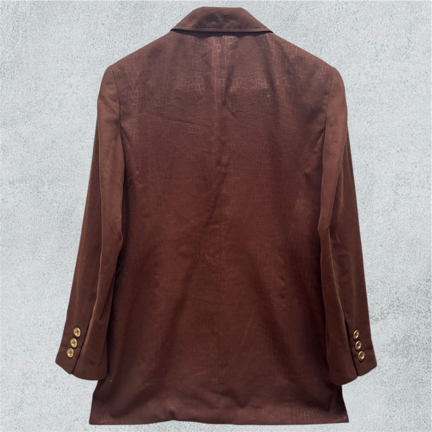 Chocolate Longline Blazer