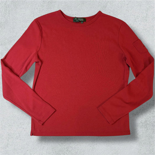 Ralph Lauren’s Red Cotton Shirt (S) - NABE vintage