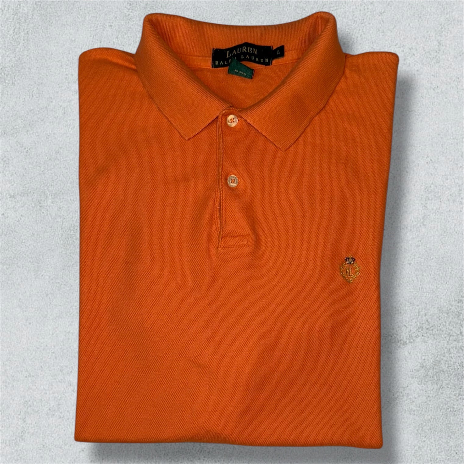 Orange Polo Ralph Lauren (L) - NABE vintage