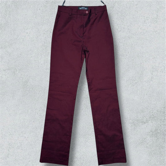 Burgundy Trouser with Special Effect