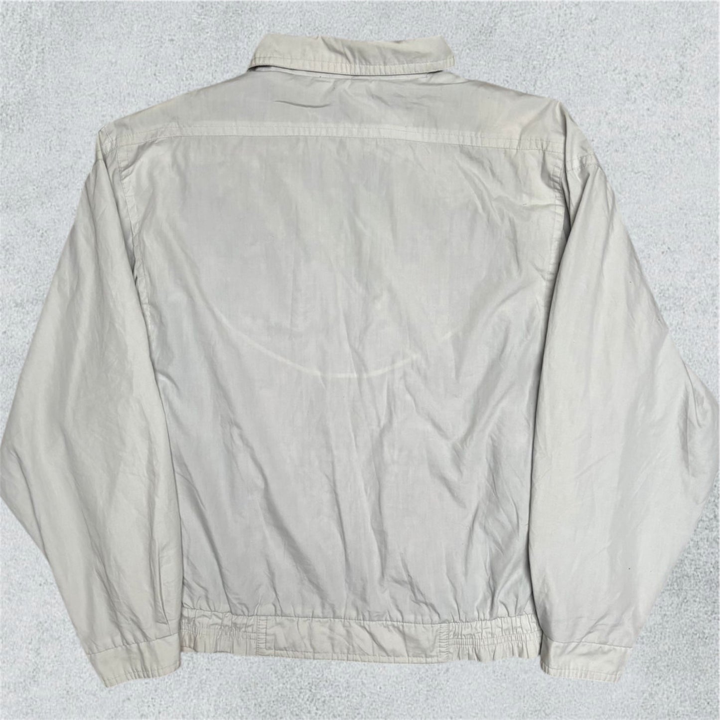 Beige Wind Jacket With Colored Inside