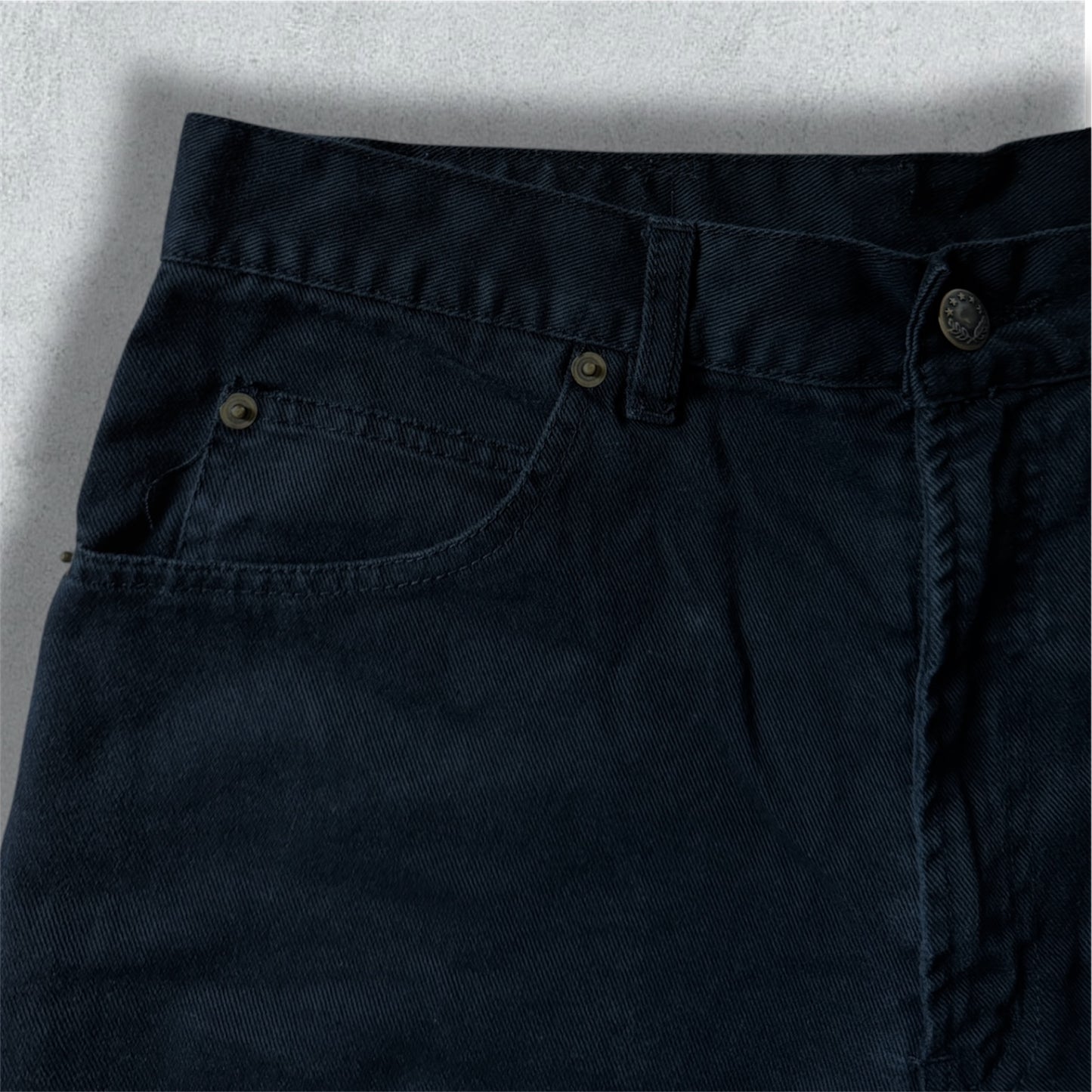 Black Oversized Short
