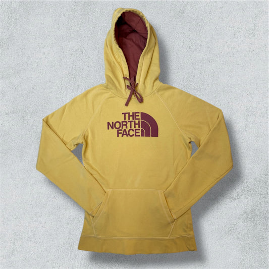 The North Face Yellow Hoodie (S) - NABE vintage