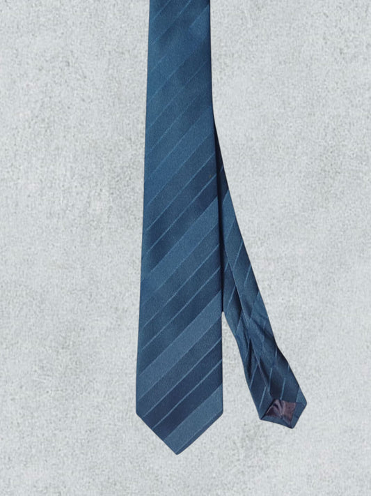 Stripped Blue Tie