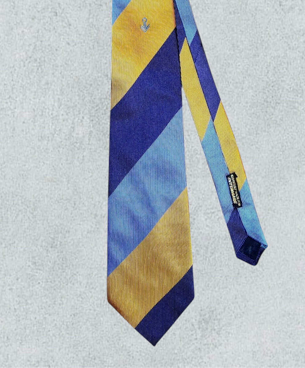 Diagonal Stripe Tie Made In Italy