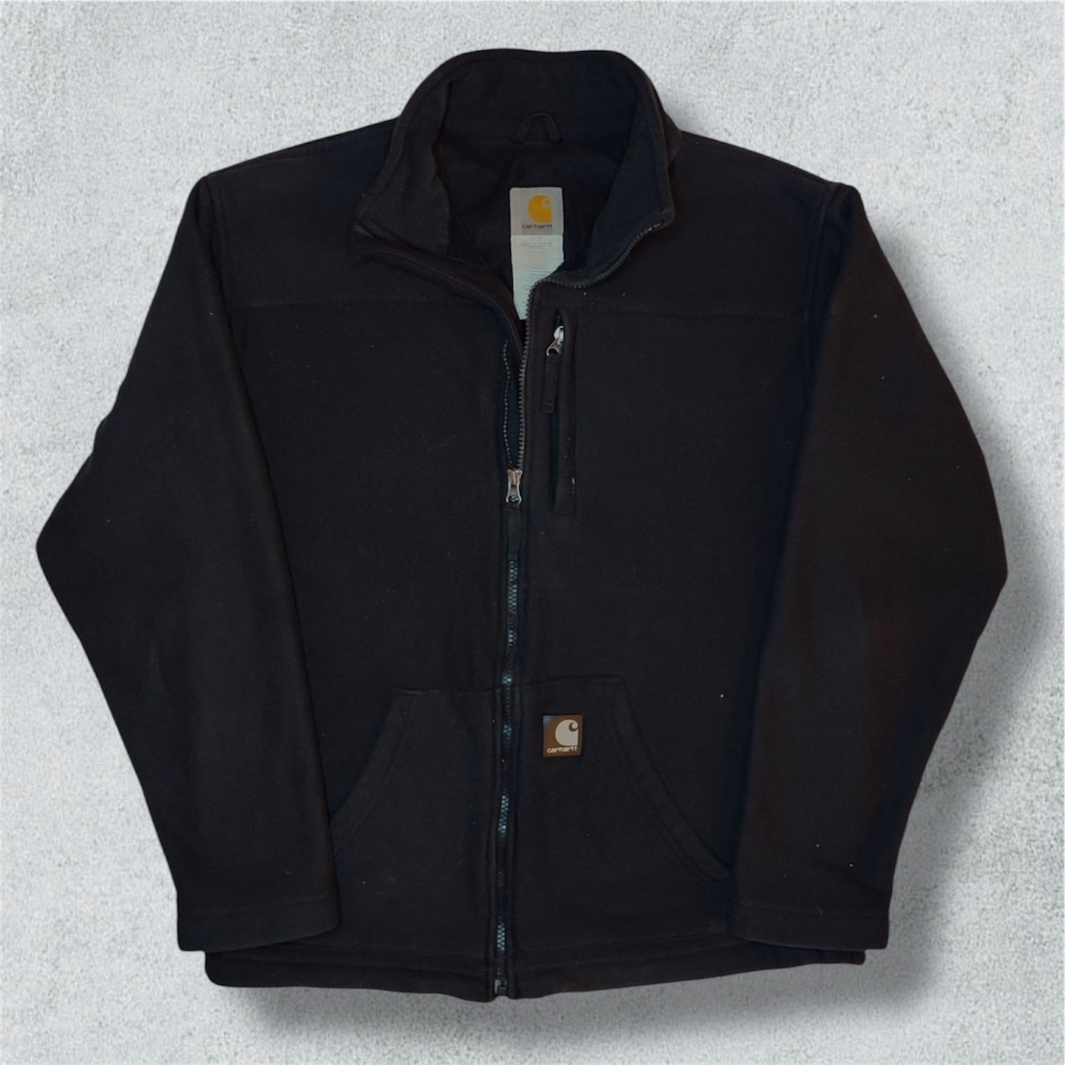 Carhartt Mens Full Zip Relaxed Fit Fleece Jacket (REGULAR) - NABE vintage