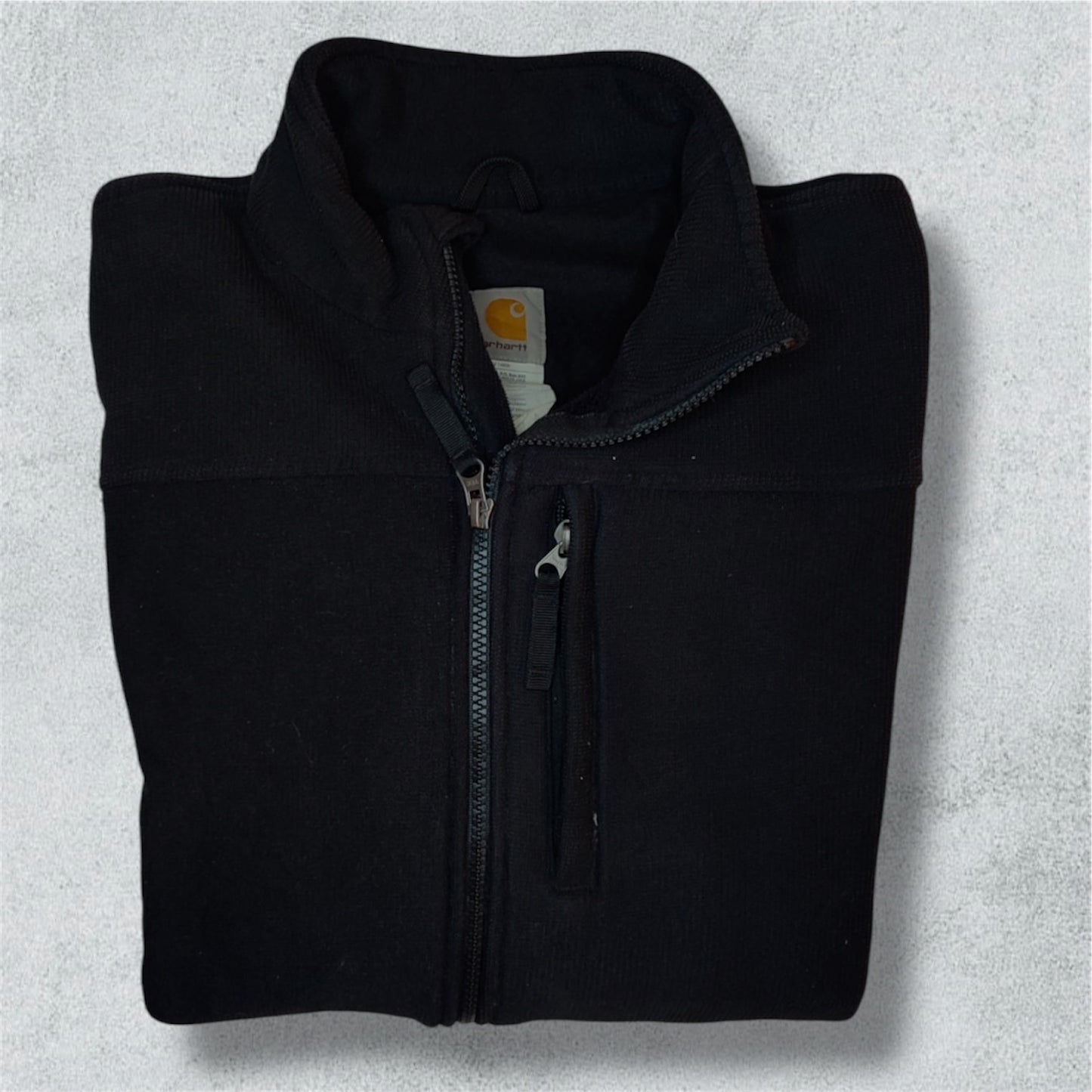 Carhartt Mens Full Zip Relaxed Fit Fleece Jacket (REGULAR) - NABE vintage