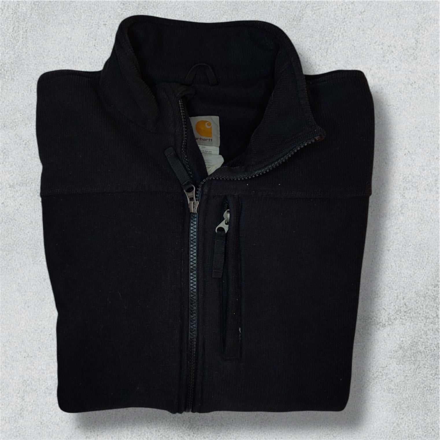Carhartt Mens Full Zip Relaxed Fit Fleece Jacket (REGULAR) - NABE vintage