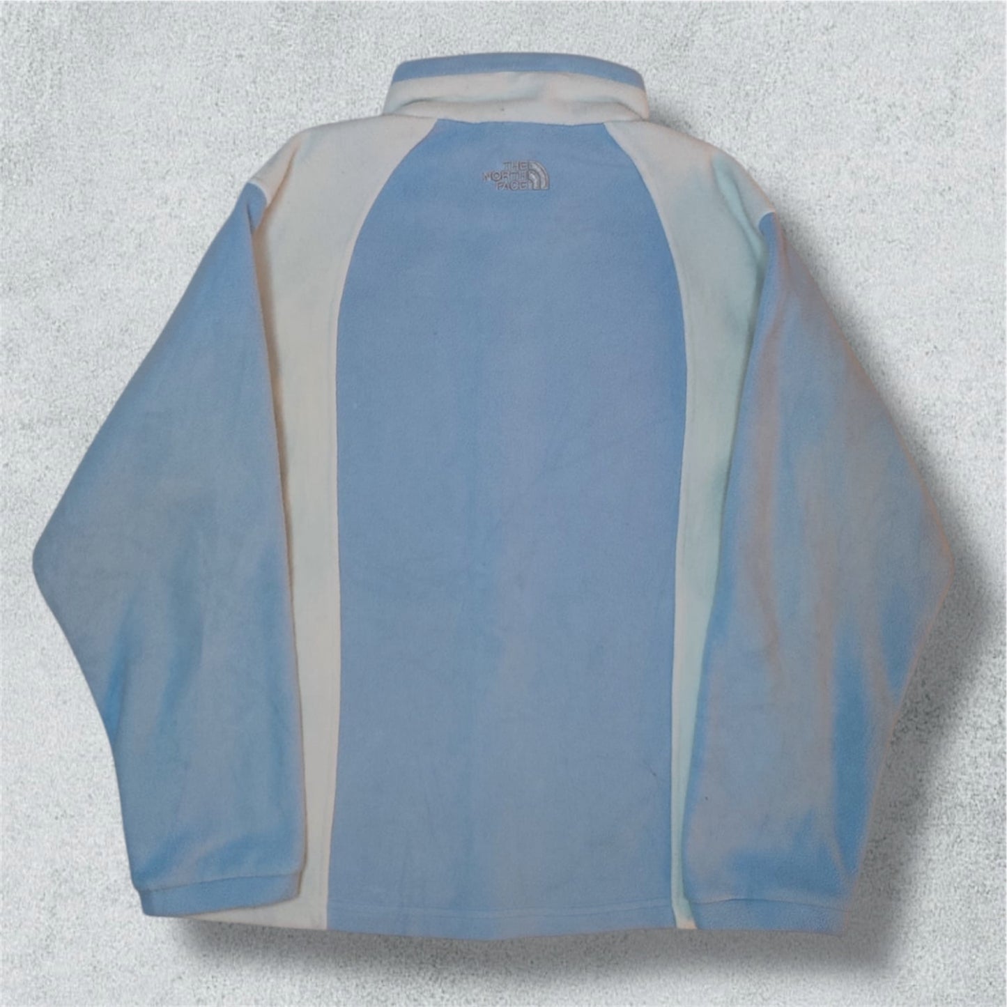 The North Face Blue And White Fleece (L) - NABE vintage