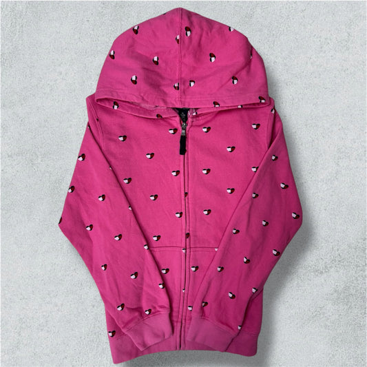 Tommy Hilfiger Full Zip Pink Hoodie (16Y) - NABE vintage